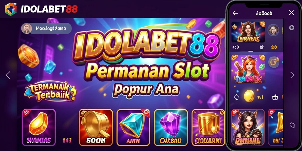 Tampilan gameplay menarik dari game Slot IDOLABET88.