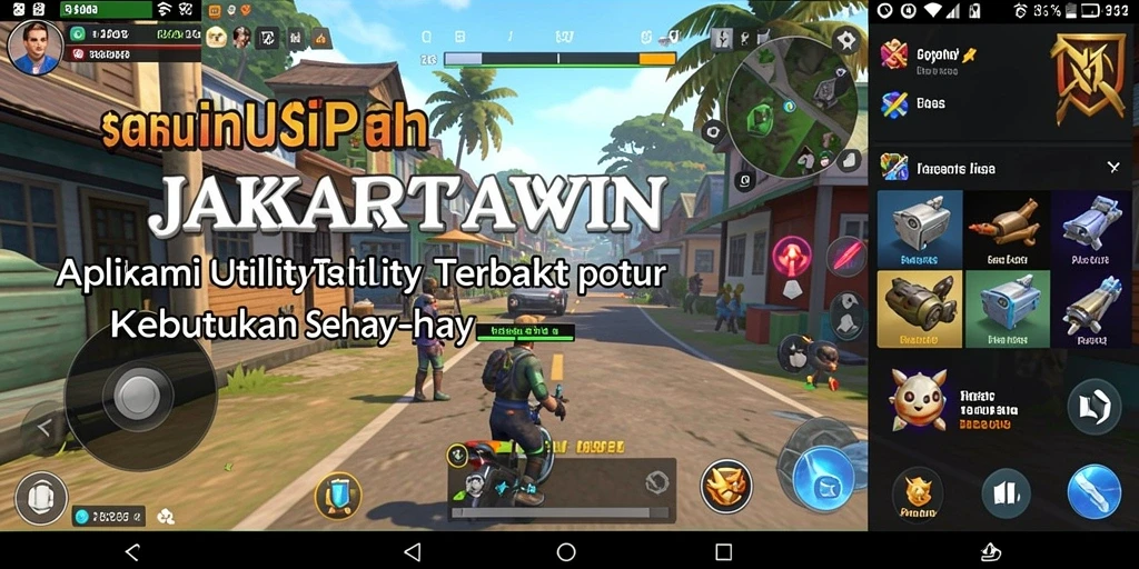 Tampilan fitur utama JAKARTAWIN untuk manajemen Utility yang efisien.